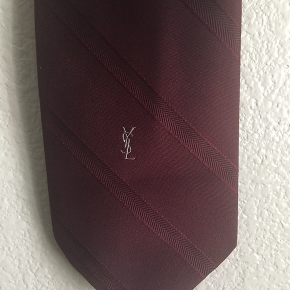 Yves Saint Laurent Other - Yves St. Laurent wine colored tie.
